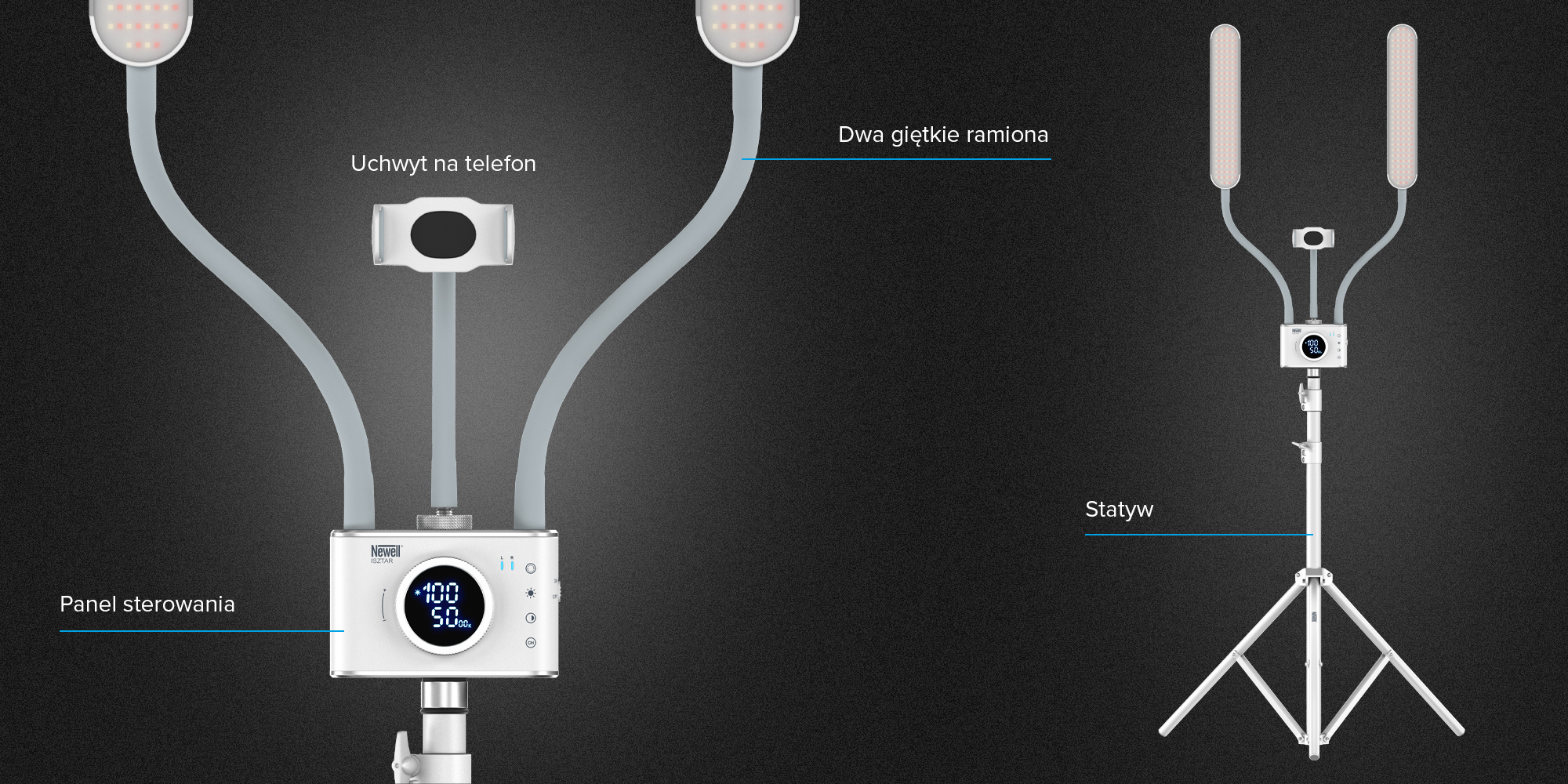 Lampa LED Newell Isztar